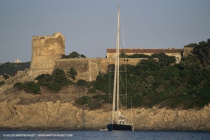 France, Provence, Iles d'Hyères, Port Cros