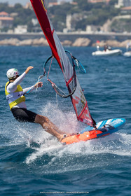 16 07 2023, Marseille, (FRA), Paris 2024 Olympic Games 2024 Sailing Test Event, Day 8, Medal race IQ Foil Men, Thomas Goyard (FRA)
