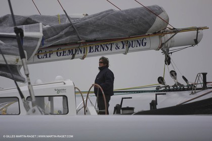 Géronimo - départ Trophée Jules Verne 2001 - Brest