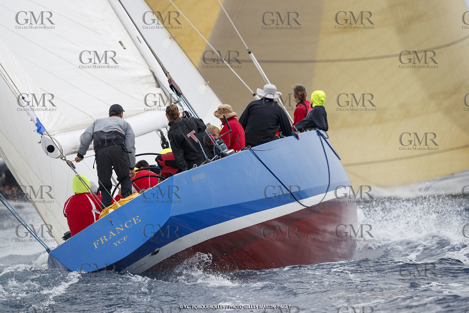 20 06 2024, Porquerolles Island (FRA,83), Chamiopnnat du monde des 12 m JI 2024, Day4