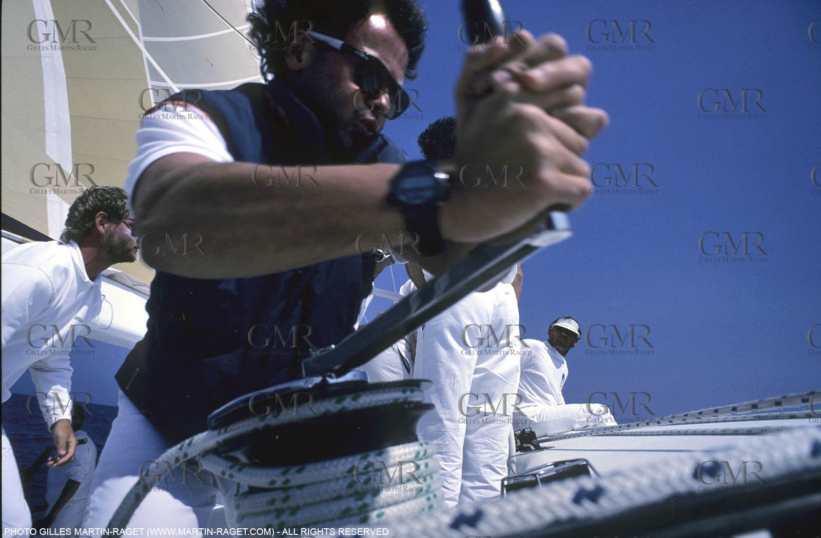 America's Cup - San Diego 1992 - Bertrand Pacé