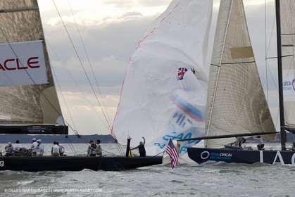 04 08 2010 - Cowes (UK, IOW) - The 1851 Cup -  BMW ORACLE Racing - Day 2