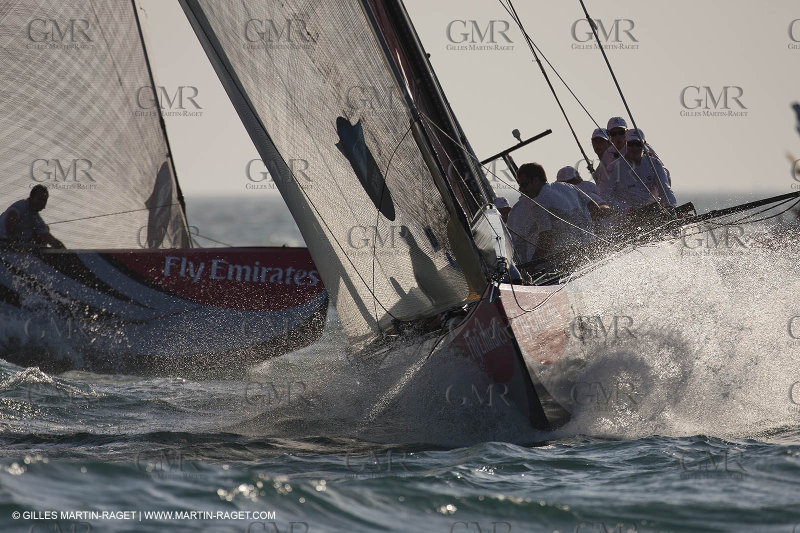 16 11 2010 - Dubai (UAE) - Dubai Louis Vuitton Trophy -  BMW ORACLE Racing Vs Synergy
