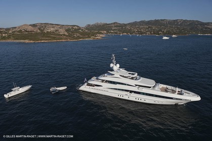 18 08 2011 - La Maddalena (ITA, Sardinia) - Motor yacht Inception