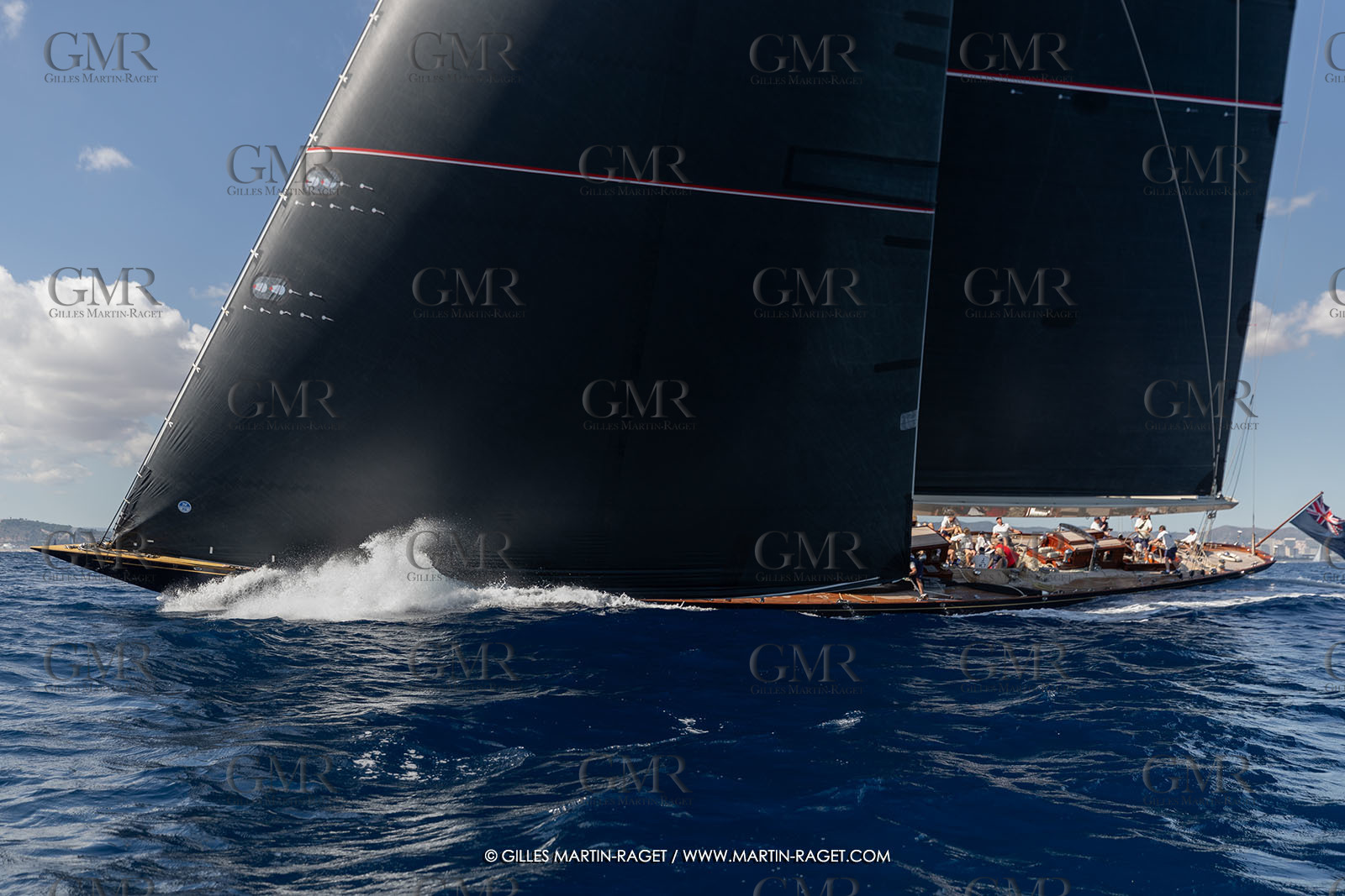 04 10 2024, Barcelona (ESP), 37th America's Cup, Louis Vuitton Cup Final, Race Day 7