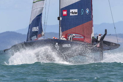 11 01 2021, Auckland (NZL), 36th America's Cup, Practice Racing