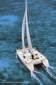 Multicoque sous voile
