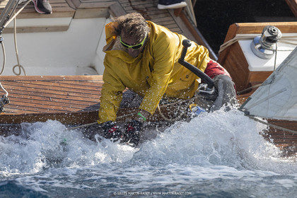 25 09 2022, Saint-Tropez (FRA, 83), Les Voiles de Saint-Tropez 2022, Arrivée des bateaux et de la Coupe d'Automne du Yacht Club de France