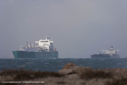 03 01 2008 - Fos sur Mer (FRA, 13) - Coup de vent d'Est