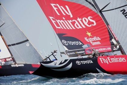 03 06 2007-Valencia (Spain)- 32nd America's Cup - Louis Vuitton Cup Final - Day 3