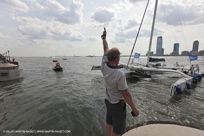03 07 2012 - New York (USA, NY) - Krys Ocean Race prologuie - arrival in New York