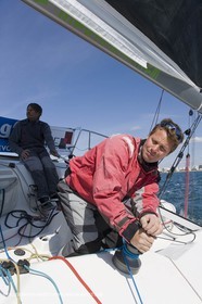 27 03 08- La Grande Motte- (FRA,34) Transat AG2R 2008- Jean-Paul Mouren- Laurent Pellecuer