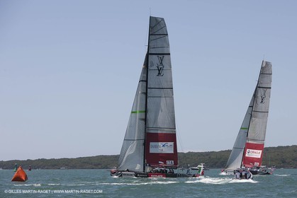 07 02 2009 - Auckland (NZL) -  Louis Vuitton Pacific Series -  Racing Day 7 - Round Robin 2