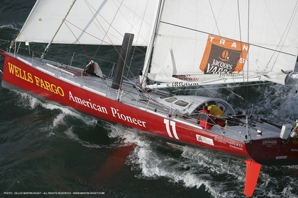 Transat Jacques Vabre 2005, départ des monocoques