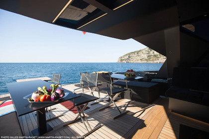 20 07 2016, Cala Galera (ITA), WallyYachts, Wally Power 75 Checkmate