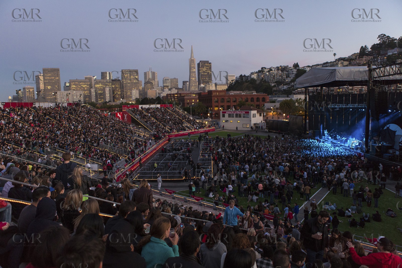 23 05 2013 - San Francisco (USA,CA) - 34th America's Cup - First concert of America's Cup Concert Series - Imagine Dragons