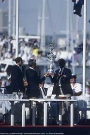 Sailing, Yacht Racing, 26th America's Cup Fremantle 1987