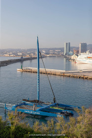 17 05 2022, Marseille (FRA), Arrivée du trimaran Ultim SVR LAZARTIGUE à Marseille