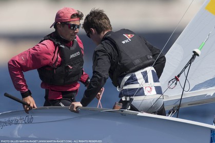 10 04 2015, Marseille (FRA), Yachting Club de la Pointe Rouge - Coupe Internationale de Printemps des 470, Day 3