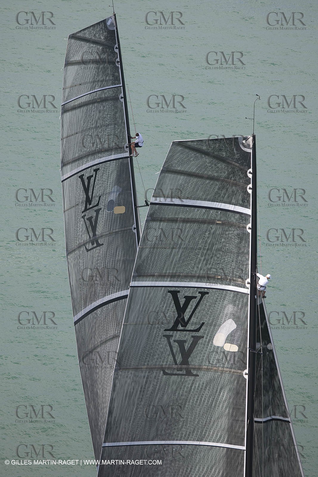 29 01 2009 - Auckland (NZL) -  Louis Vuitton Pacific Series - BMW ORACLE Racing - Training