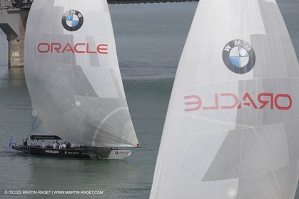 29 01 2009 - Auckland (NZL) -  Louis Vuitton Pacific Series - BMW ORACLE Racing - Training