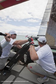 29 01 2009 - Auckland (NZL) - Louis Vuitton Pacific Series - BMW ORACLE Racing - Training