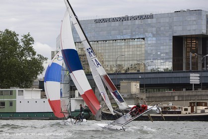 26 05 2008 - Paris (Fra, 75) - Présentation de l'Equipe Olympique de Voile sélectionnée pour les JO de Pékin