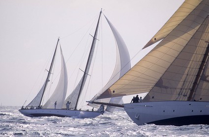 Sailing, Classic yachts, Niouargue 1994, Saint-Tropez (FRA)