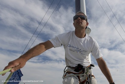 05 07 2012 - New York (USA) - Ocean Krys Race - Speed runs in fornt of NY city