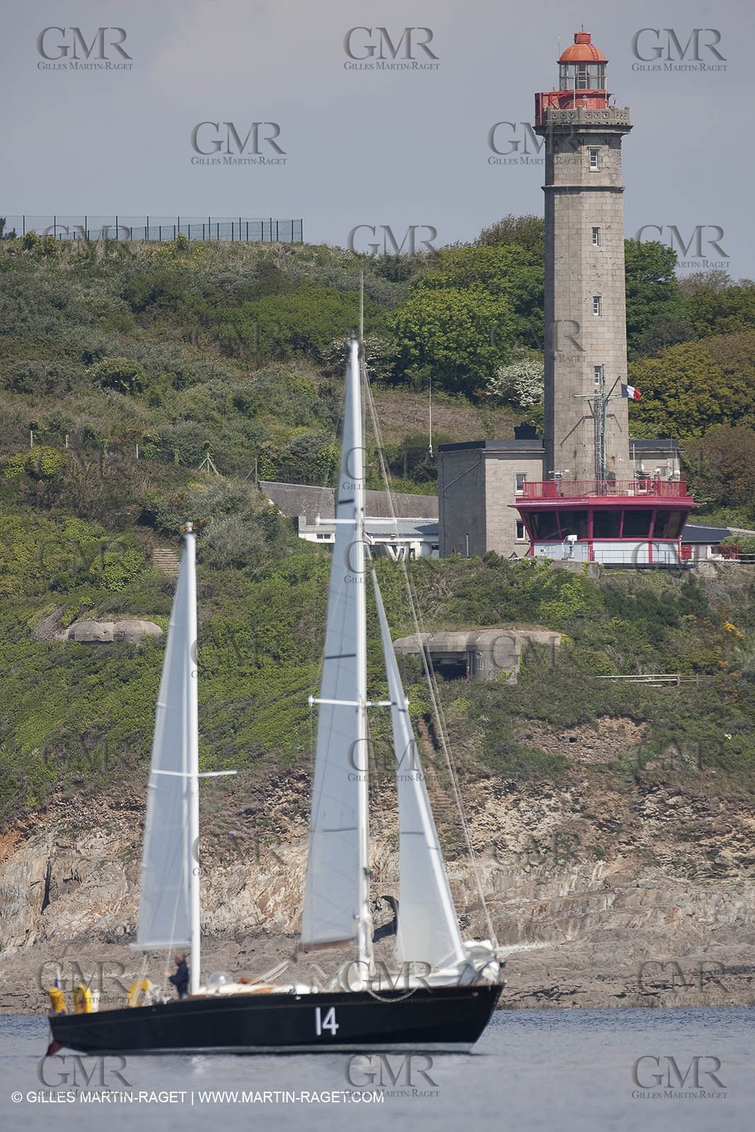 19 05 2010 - Brest (FRA,29) -  Pen Duick II in the Brest straight