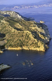 Côte bleue, calanque de Méjean