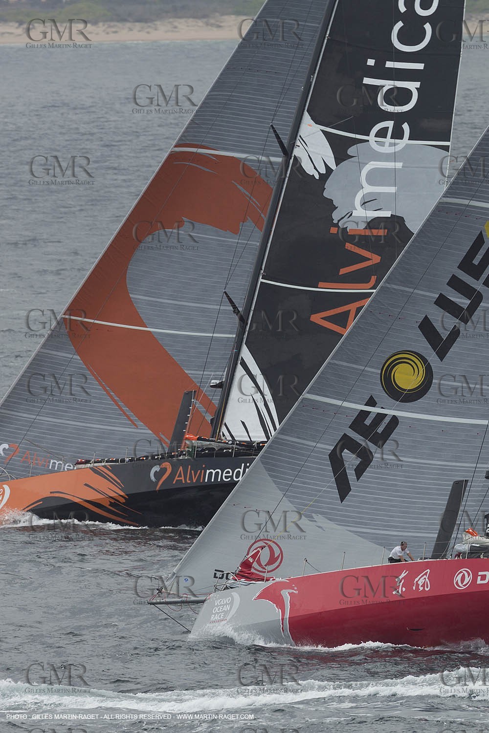 11 10 2014, Alicante (ESP), Volvo Ocean Race 2014-15, Team Alvimedica