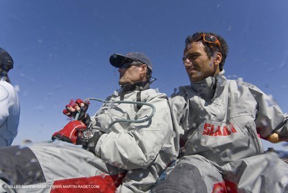 20 05 2008 - Valencia (ESP) - 33rd America's Cup - BMW ORACLE Racing - X40 in house racing