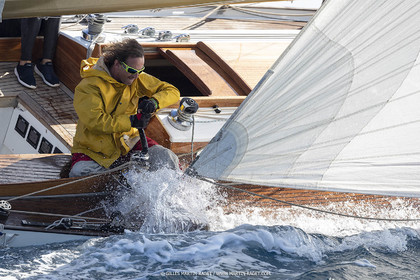 25 09 2022, Saint-Tropez (FRA, 83), Les Voiles de Saint-Tropez 2022, Arrivée des bateaux et de la Coupe d'Automne du Yacht Club de France