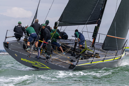 23 07 2025, Cowes (UK, IOW), Admiral's Cup 2025, Inshore racing Day 2, Django Wallyrocket 51, Yacht Club Costa Smeralda (ITA)