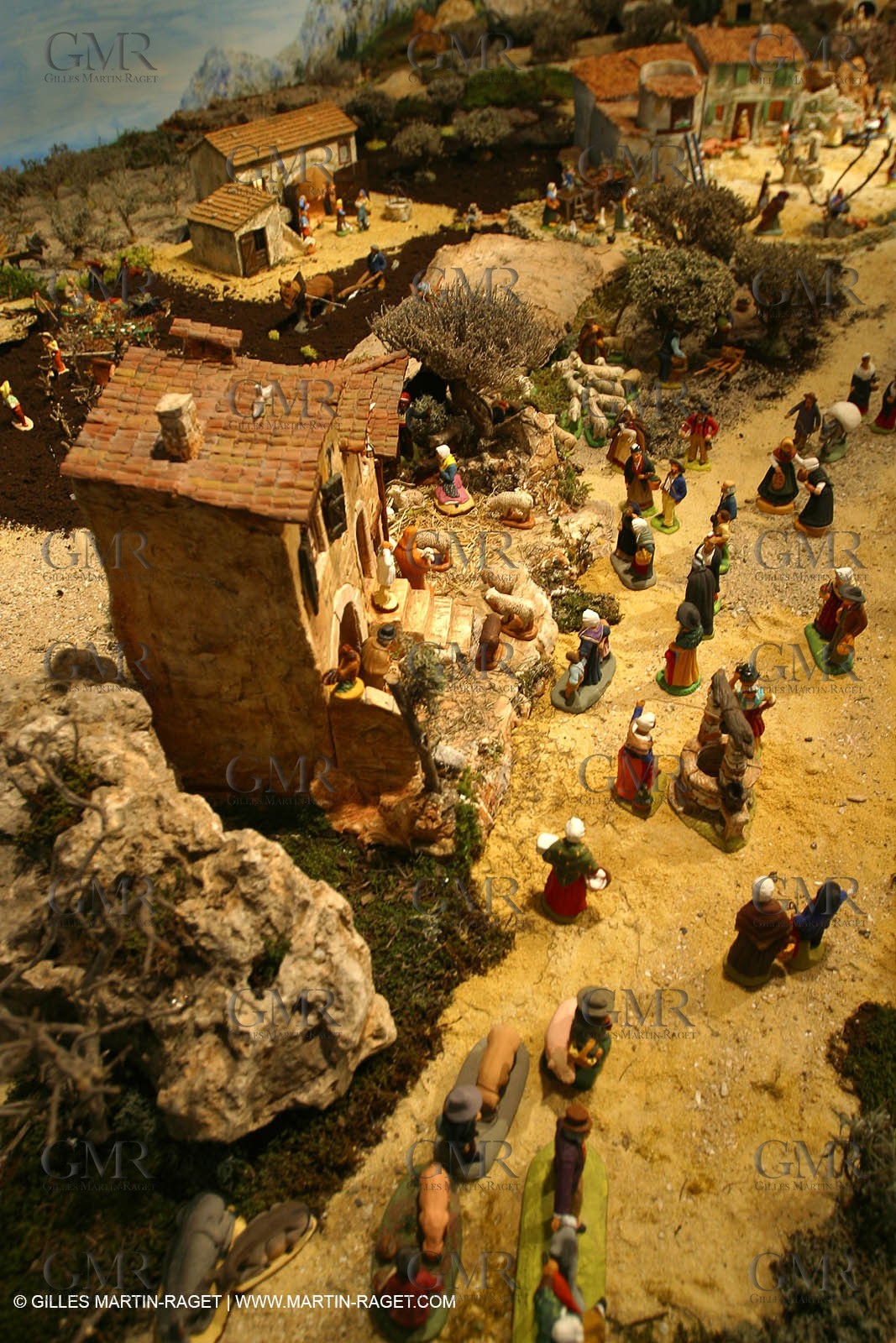Great crib from les Saintes Maries de la mer (FRA, 13) for Christmas, December 2010