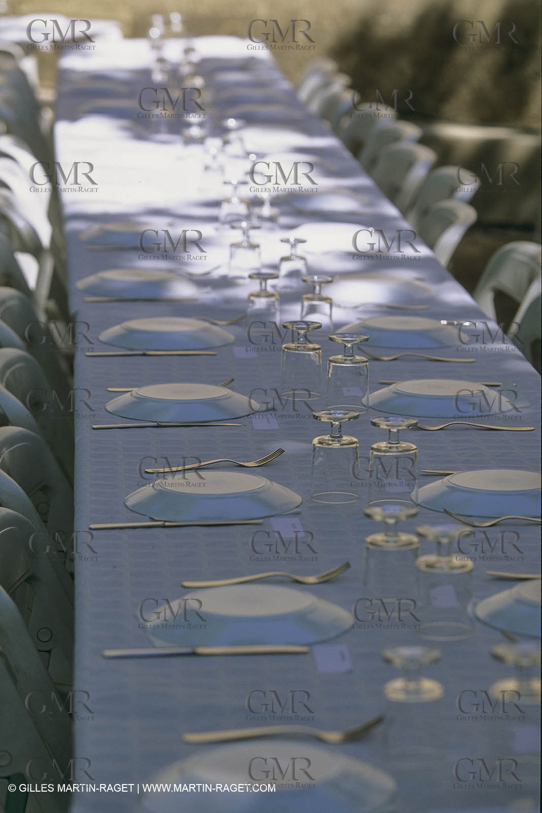 France, Provence, Aïoli 15 aout Maussane les alpilles