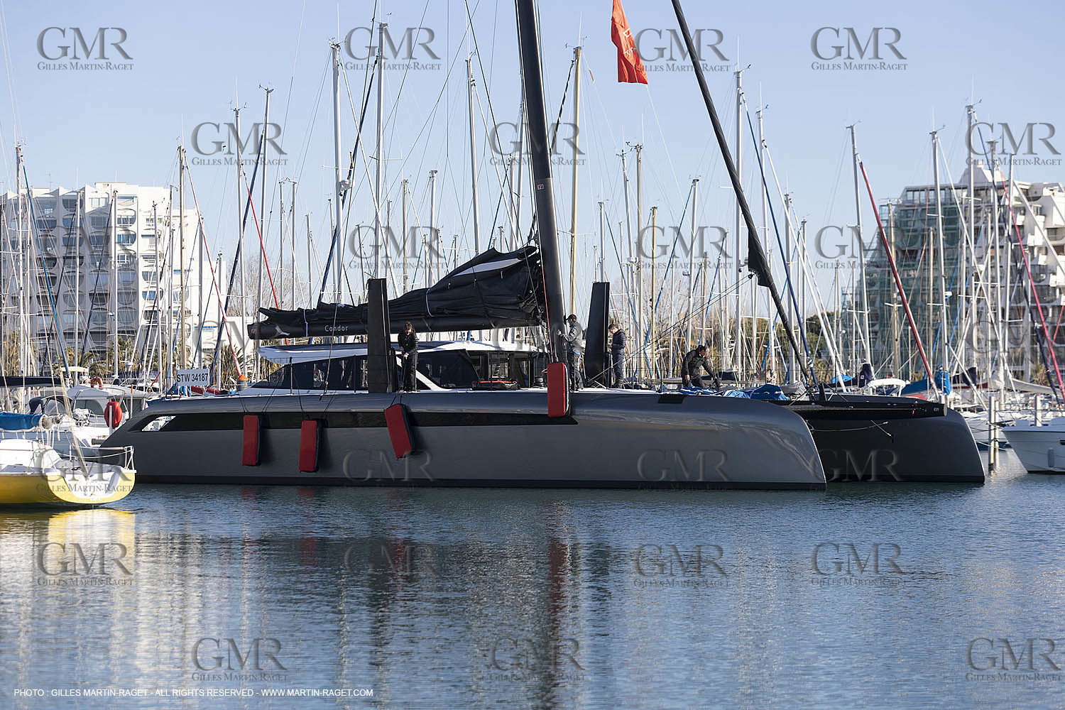 05 02 2019, La Grande Motte (FRA,34), Gunboat 68 sail testing  2