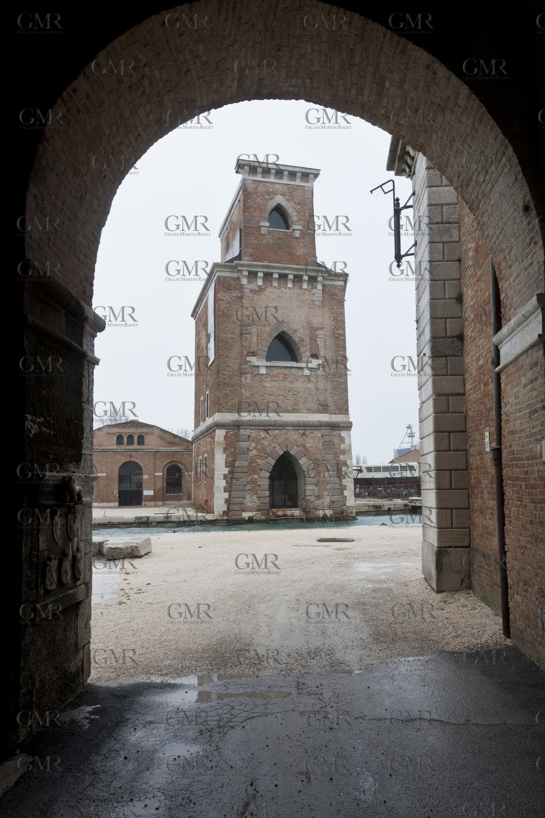 20 02 2012 - Venezia (ITA) - 34th America'sCup - Venezia 2012 America's Cup World Series - The Arsenale where the AC45 moorings, public village, media center and Club 45 will be located