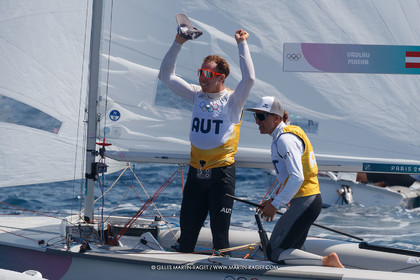 08 08 2024, Marseille (FRA), Paris 2024 Olympic Games, Sailing, Race Day 11