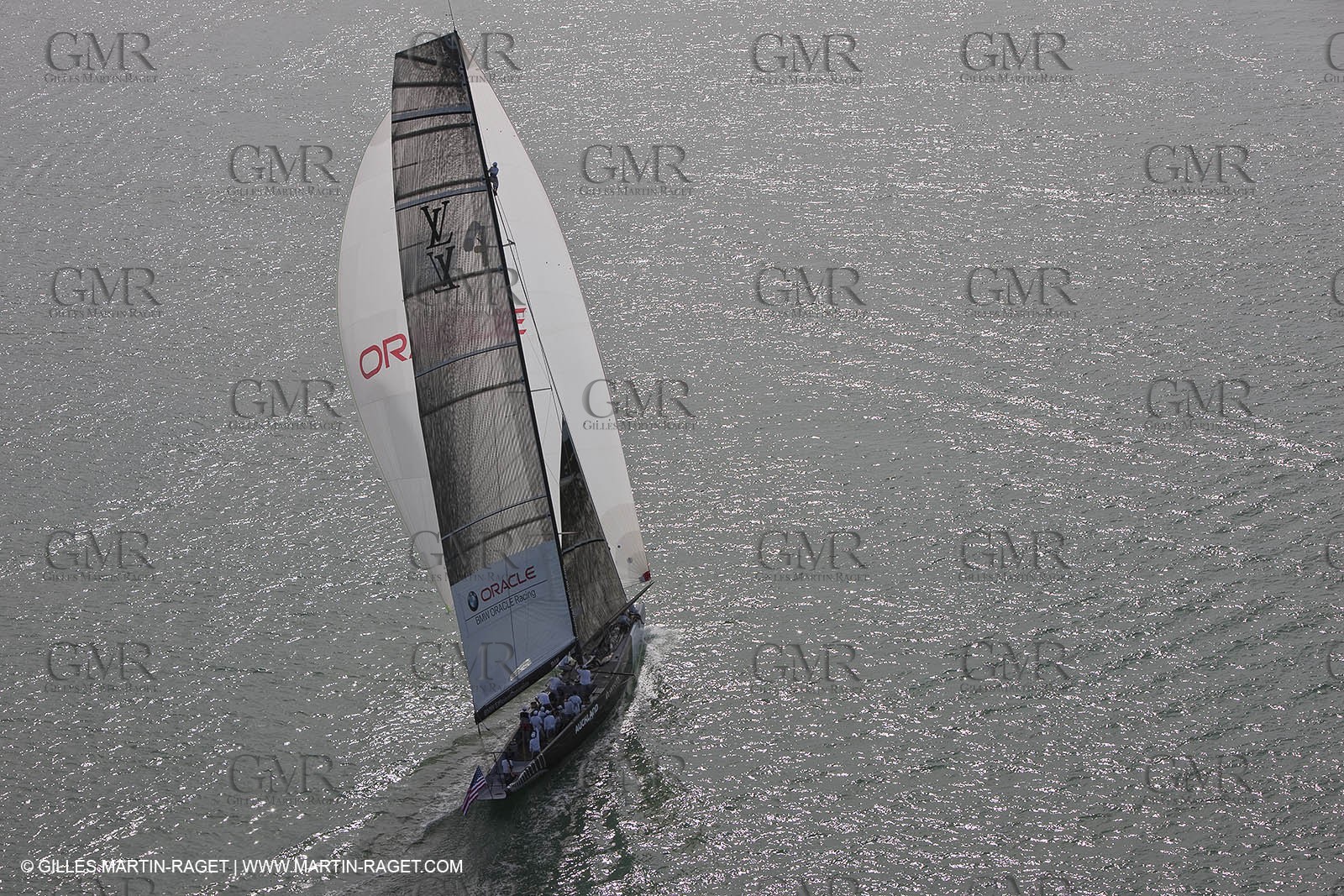 29 01 2009 - Auckland (NZL) -  Louis Vuitton Pacific Series - BMW ORACLE Racing - Training