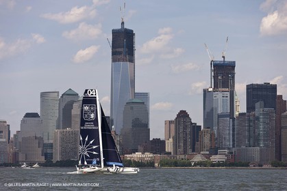 03 07 2012 - New York (USA, NY) -Krys Ocean Race prologuie - arrivée à New York