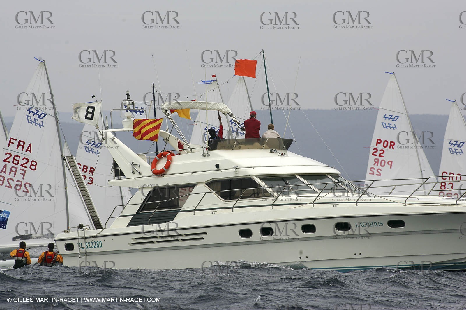 Semaine Olympique Française de Voile 2005 - Jour 1 - 470