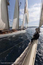 30 09 2010 - SainTropez (FRA,13) - Voiles de Saint Tropez 2010 - onboard Atlantic