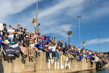 19 10 2024, Barcelona (ESP), Louis Vuitton 37th America's Cup, Final Match, Race Day 6, Dock out