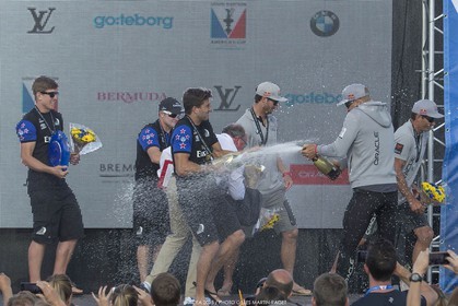 30 08 2015, Göthenburg, (SWE), 35th America's Cup, Louis Vuitton America's Cup World Series Göthenburg 2015, Race Day 2