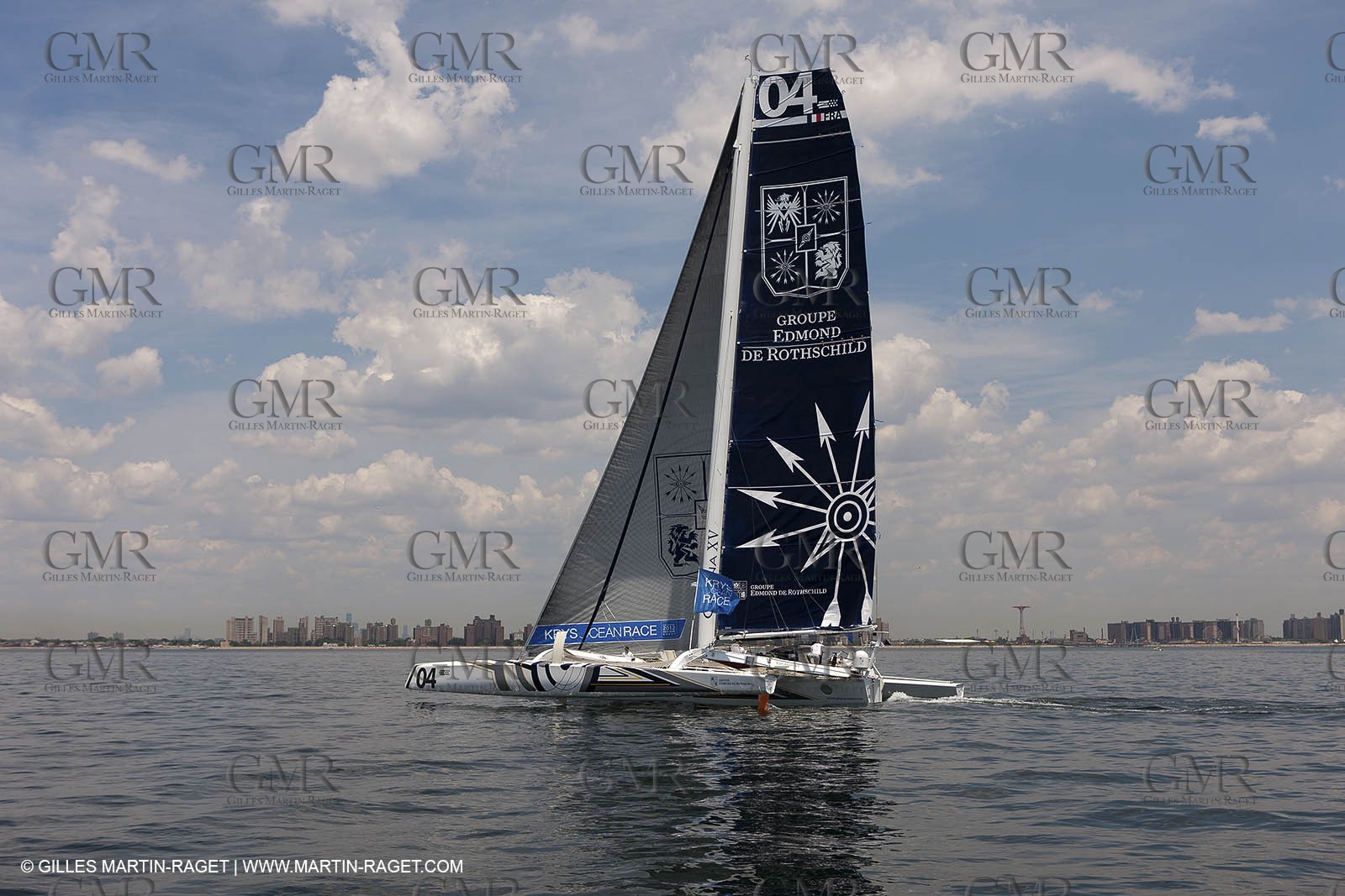 03 07 2012 - New York (USA, NY) - Krys Ocean Race prologuie - arrival in New York