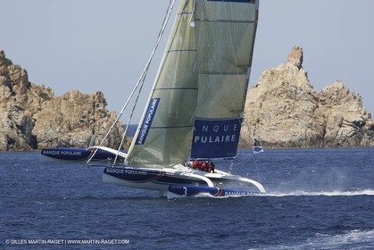 Banque Populaire 4 -  Grand Prix de Corse - courses Inshore