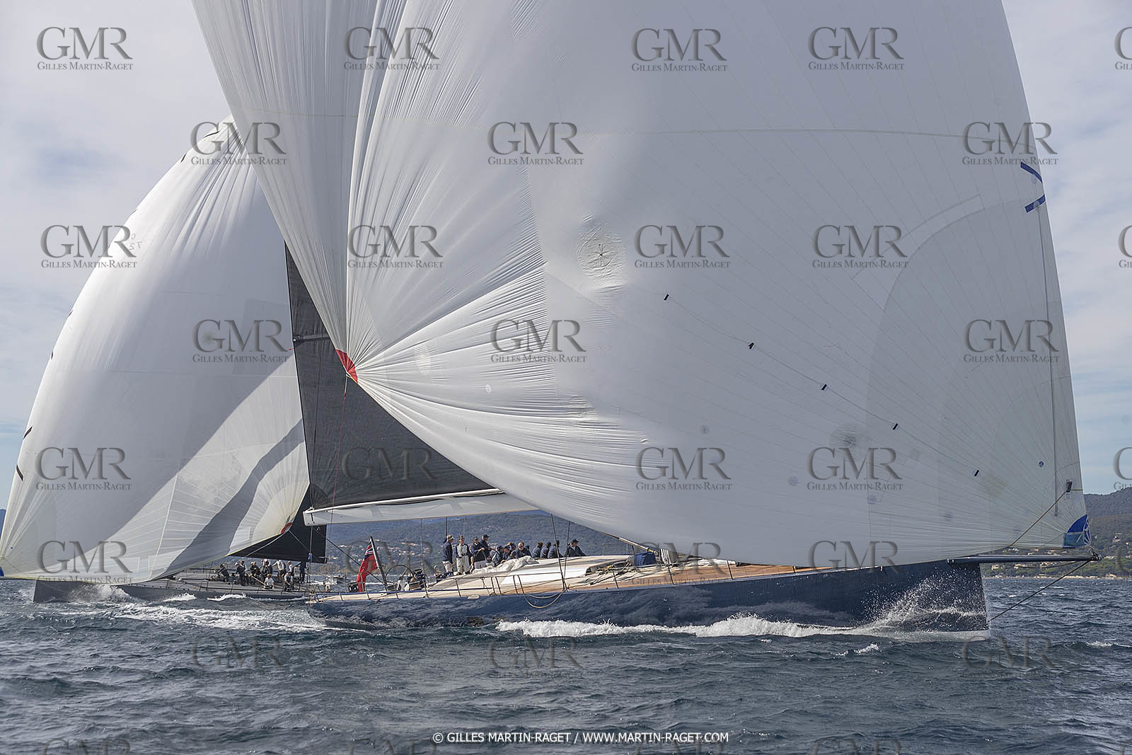 02 10 2022, Saint-Tropez (FRA,83), Voiles de Saint-Tropez 2022,  entraînement des maxis