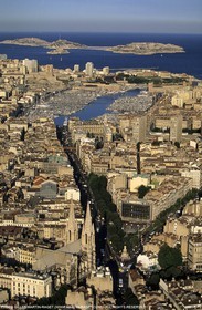 Marseille, Canebière et Vieux port